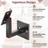 5 x 304 Stainless Adjustable Swivel Handrail Brackets , Matt