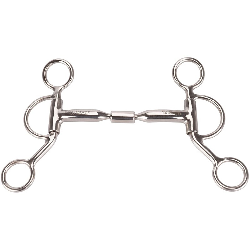 Equinate Billy Allen Western Bit with Shanks Stainless Steel 14.5