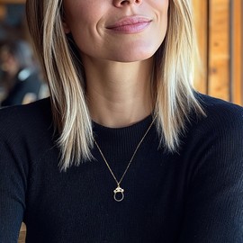 Ross-Simons Italian 14kt Yellow Gold Scrolled Charm Holder Pendant