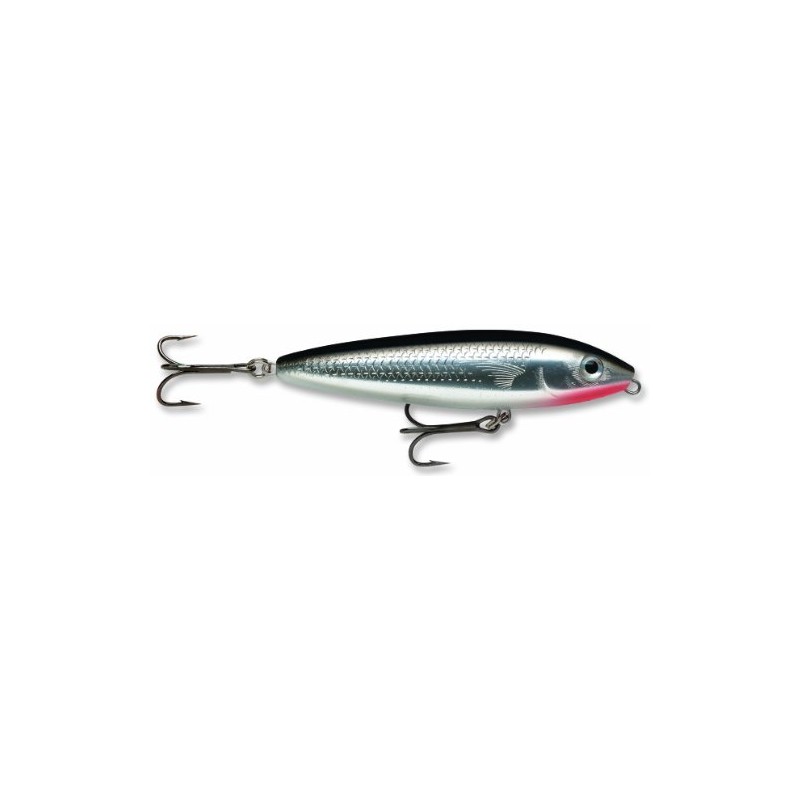Rapala Skitter Walk 08 Fishing Lure, Silver Mullet