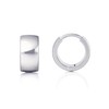 Limerencia Hypoallergenic Implant Grade Titanium F136 Hoop Chunky Earrings,Wide Thick