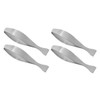 Gatuida 4pcs Stainless Steel Kitchen Tweezers for Hair Removal Multi