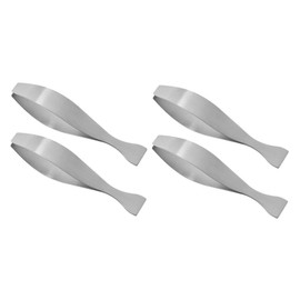 Gatuida 4pcs Stainless Steel Kitchen Tweezers for Hair Removal Multi Function Chicken Fish Bone Remover Ergonomic Design for Easy Handling and Safety