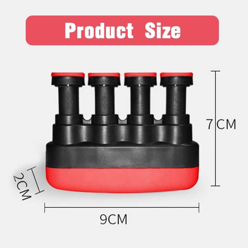 KSJEHW Finger Exerciser Tool, Guitar Trainer, Hand Trainer for Guitar