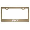 MVP Gold License Plate Frame for SVT