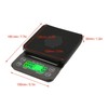 Kitchen Scale 3kg Capacity 0.1g Accuracy Digital Display Timer for