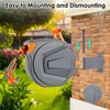 TLGREEN Retractable Garden Hose Reel, 1/2in x 100 ft Water