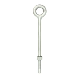 QWORK Eye Bolt with Nuts, 3/4'' x 12" Galvanized Eye Bolt, 4 Pack