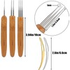 5 Pieces Dreadlock Crochet Hook Tool Kit Braid Hair Dreadlocks