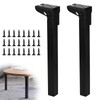 SUPAWAY Pack of 2 Folding Table Legs, 30 cm, Foldable