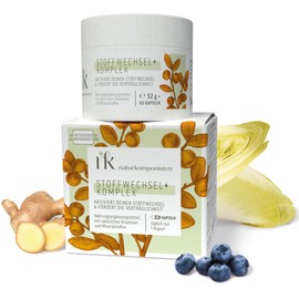 Stoffwechsel+ Komplex – 2-Monatsvorrat – Für Stoffwechsel & Verdauung | Mit Vitamin C & Zink | Neun Frucht- & Pflanzenstoffe, mit Bitterstoffen | Ohne künstliche Zusätze | In Deutschland produziert