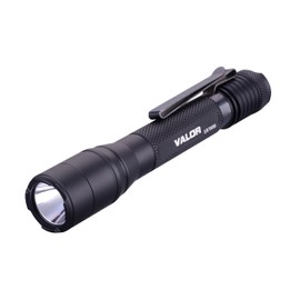 PowerTac Valor 800 Lumen Compact Flashlight, High-Performance EDC Light, 138m Beam, IPX8 Waterproof, Durable Aluminum Body, Pocket-Sized Tactical Flashlight for Everyday Carry(W/Clip)