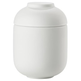Zone Denmark Sensu Jar with Lid Diameter 6.5 x 9 cm White