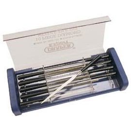 Draper 36326 Expert 10 Piece 140mm Diamond Needle File Set