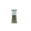 Bisetti Glass Bottle Sunflower Seed Mill With Stainless Steel Head,