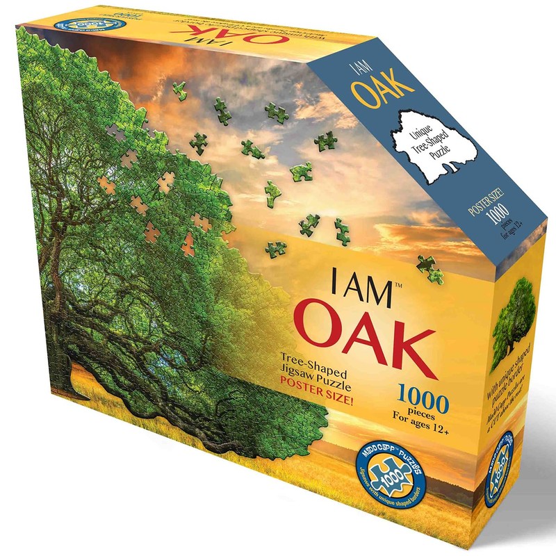 Madd Capp Tree Shaped 1000 Piece Jigsaw Puzzle - I