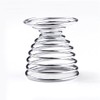 1 x Metal Egg Cup Spiral Kitchen Breakfast Hard Boiled