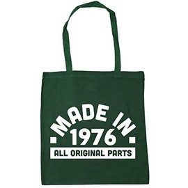 Hippowarehouse Made in 1976 Tote Shopping Gym Beach Bag 42cm x38cm, 10 litres
