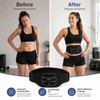 EMS Abdominal Toning Belt for Home Fitness – USB Rechargeable
