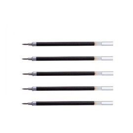 Pilot Pack of 5 Refill Ink Gel Black 0.3 mm for G-1 0.5/G-1 Grip 0.5