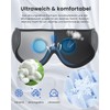Sleep Mask with Bluetooth V5.2, RENPHO Ultra Soft Sleep Headphones