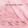 3 Pcs 10FT Sunset Table Runner Set, Pink and Orange