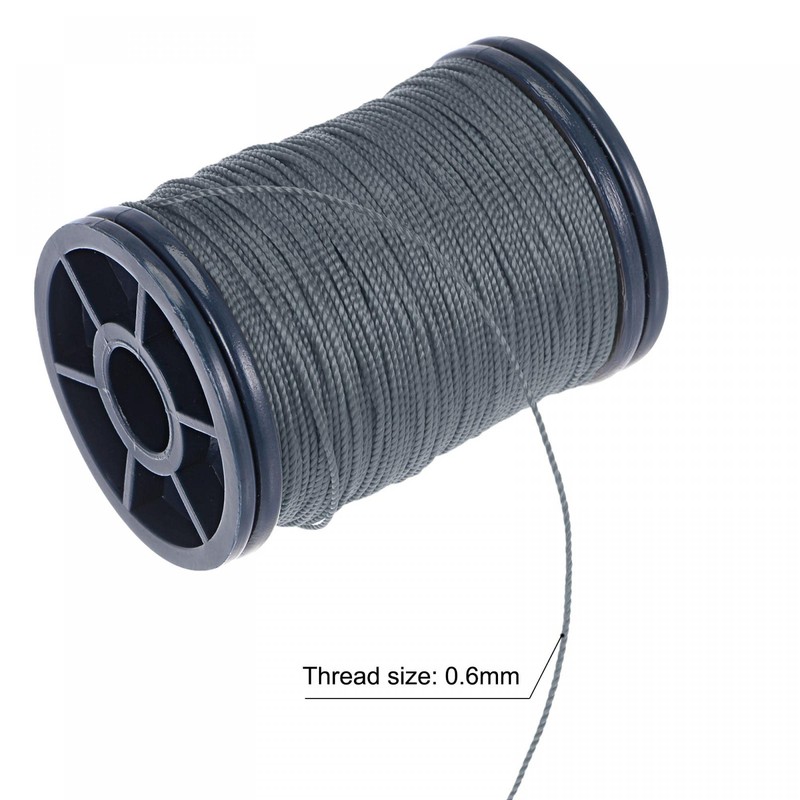 sourcing map 0.6mm Polyester Sewing Thread 82 Yards Extra Strong