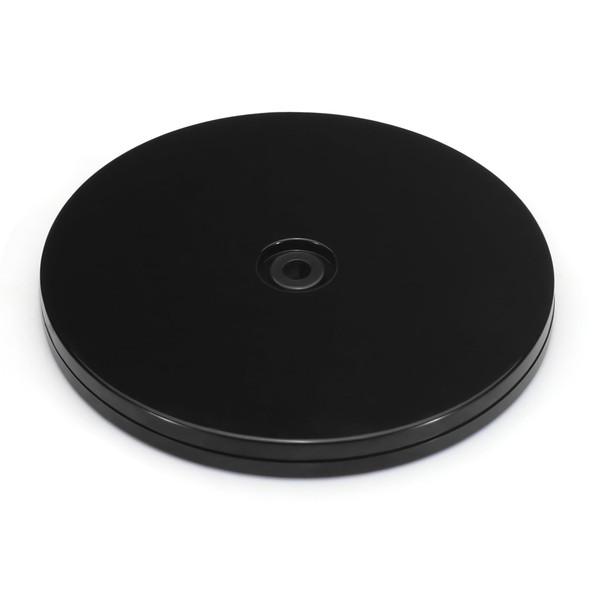 ASTIMESA 1 Pack Black Plastic Lazy Susan Organizer 8 Inch,