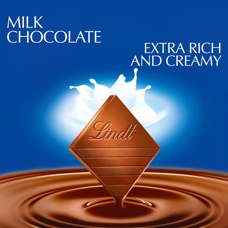 Lindt EXCELLENCE Extra Creamy Milk Chocolate Bar, Milk Chocolate Candy,