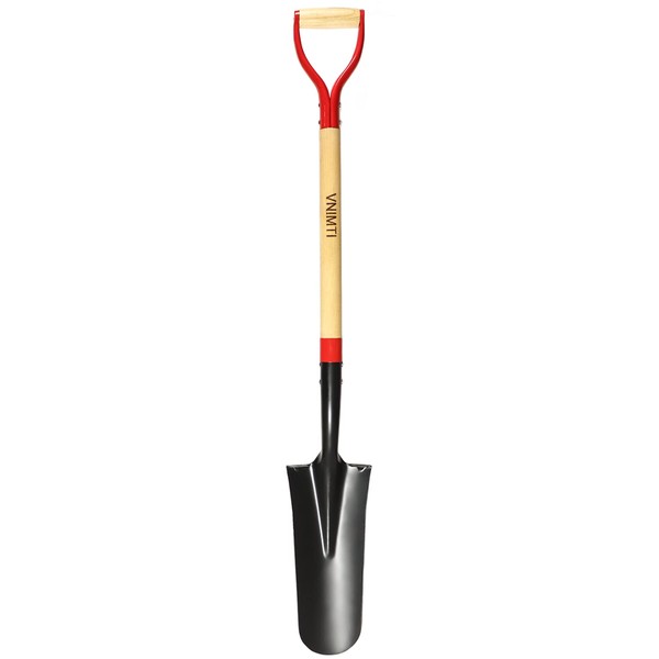 VNIMTI Spade Shovel,Transplanting Spade，Drain Spade,Spade Shovels for Digging,Sharp Shooter Shovel