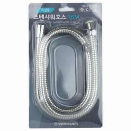 Stainless steel shower hose for Samjeong bathroom 1.5m(310013) 2ea