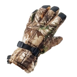 Camouflage Waterproof Gloves Outdoor Winter (Men M)