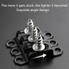 Invisible Connector Screw Fasteners Sdjdhej 20 Pcs Furniture Connector Stainless