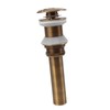 Pop Up Sink Drain Vintage Sink Vessel Drain Stopper Plant