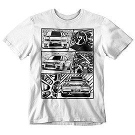 Styln Industries GTR R33 Fragment T-Shirt (Small) White