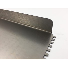Stone Coat Countertops 1/8 Inch Square Notch Trowel for Epoxy, Masonry, Tile, Wood, and Lightweight Hand Trowel, Perfect as a Brush, Reusable and Easy to Clean for Epoxy Projects and Home Improvement