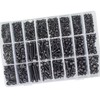M2 M3 M4 Alloy Steel Screws Nuts and Washers 1200PCS,