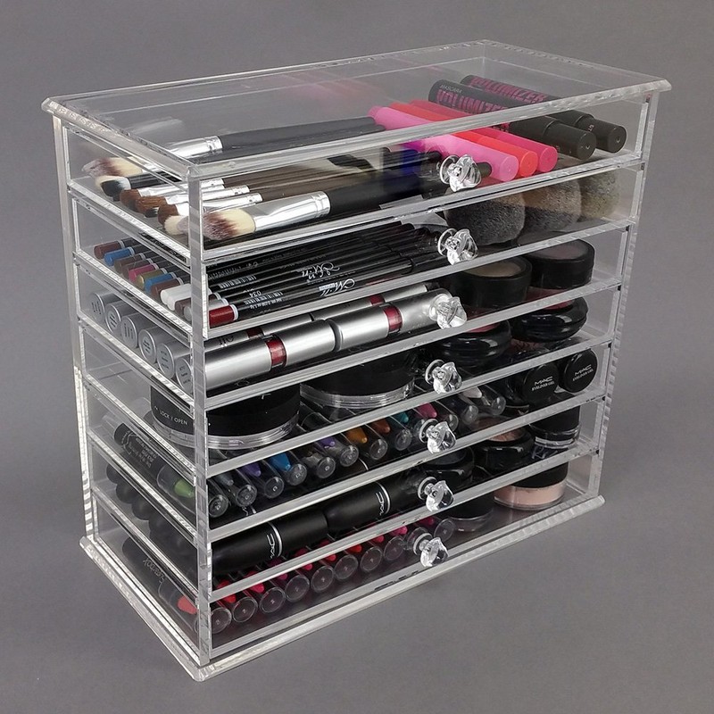 OnDisplay Caitlyn 7 Tier Acrylic Cosmetic/Makeup Organizer