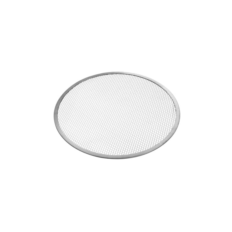 HENDI Pizza Screen, Pizzagitter, Pizzablech, Pizzaschieber, Ideal für gleichmäßiges Pizza-Backen,