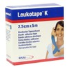 LEUKOTAPE K 2,5 cm blau 1 St