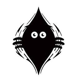 Peeking Monster Vinyl Decal Window Sticker Car Graphic Automotive Cartoon Funny, Die cut vinyl decal for windows, cars, trucks, tool boxes, laptops, MacBook - virtually any hard, smooth surface