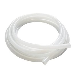 Tubo de silicona Hohitto, manguera flexible, 6 mm ID x 8 mm OD, longitud 5 metros, grosor de pared 1 mm, color translúcido, 1 unidad