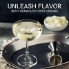 Sable & Rosenfeld Vermouth Tipsy Onions, 5-Ounce Glass Jars (Pack