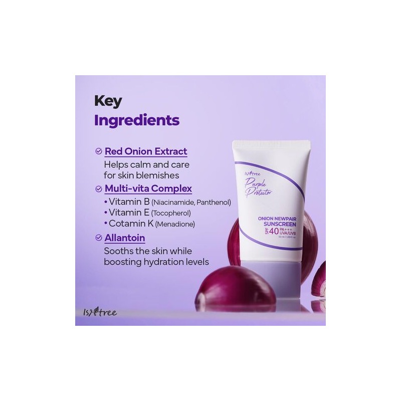 Isntree [Isntree]Onion Newpair Sunscreen 50ml (OTC Ver.)