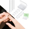 Ring Adjusters,Guards Spacers Set of 13 - Invisible Anti-Slip Ring
