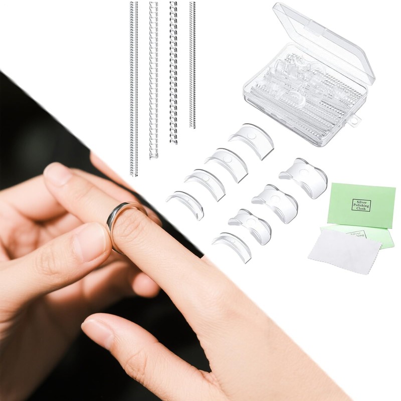 Ring Adjusters,Guards Spacers Set of 13 - Invisible Anti-Slip Ring