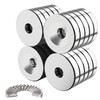 Wukong Small Magnets 20pcs Mini Strong 15x3mm for Magnetic Plate,