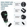 HAPPYHAO Dog Knuckling Brace, Dog Toe Grips for Wrist Arthritis,