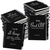 60 Pcs/30 Sets Christian Gifts Bulk Bible Verse Notebook and