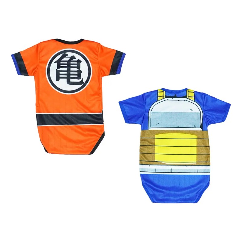 Paquete Pañaleros Bebé Goku & Vegeta Traje Disfraz